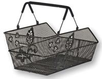 Fietsmand Basil Cento Flower Multi 44 x 30 x 23 cm - zwart - thumbnail