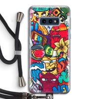 No Rules: Samsung Galaxy S10e Transparant Hoesje met koord