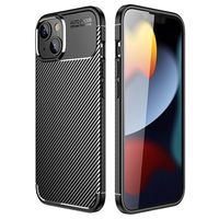 Beetle Carbon Fiber iPhone 14 Plus Case - Zwart - thumbnail