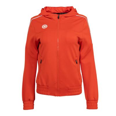 The Indian Maharadja Jaipur Performance Hooded Jacket Dames - Orange