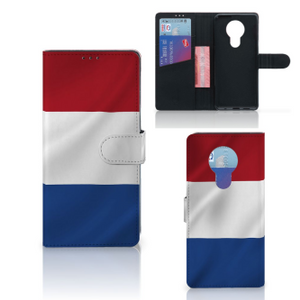 Nokia 5.3 Bookstyle Case Nederlandse Vlag