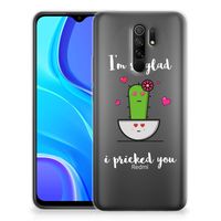 Xiaomi Redmi 9 Telefoonhoesje met Naam Cactus Glad