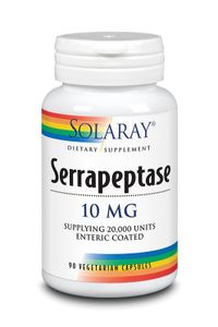 Solaray Serrapeptase 10mg (90 vega caps)