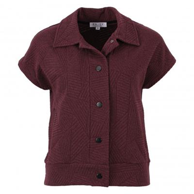 Enjoy - Rood | Dames | Gilet | Rood | S | regular | Kamst mode Enjoy - Rood | Dames | Gilet | Rood | S | regular | Kamst mode