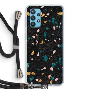 Terrazzo N°10: Samsung Galaxy A32 4G Transparant Hoesje met koord