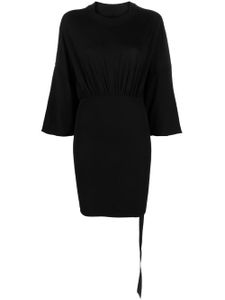 Rick Owens DRKSHDW robe Tommy à taille cintrée - Noir