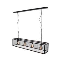 Urban Interiors Hanglamp Frame 4-lamps - Zwart