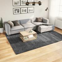 VidaXL Vloerkleed oviedo laagpolig 200x280 cm antracietkleurig