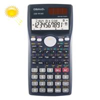 OSALO OS-991MS 10 + 2 cijfers dubbele lijn Display multi-functionele Student functie wetenschappelijke Calculator zonne-energie Dual Power Calculator