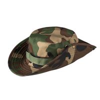 Carnaval verkleed Soldaten hoed Ranger - camouflage groen - voor volwassenen - Militairen/leger them   - - thumbnail