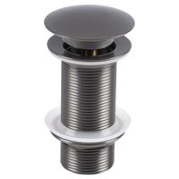 Differnz Differnz pop up large afvoerplug design voor fontein - gun metal Differnz Differnz pop up large afvoerplug design voor fontein - gun metal