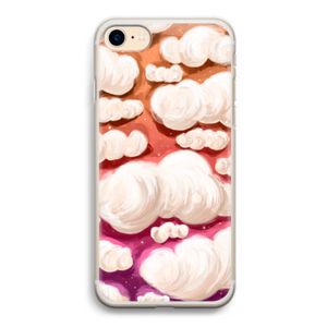 Katoen Wolken: iPhone 7 Transparant Hoesje