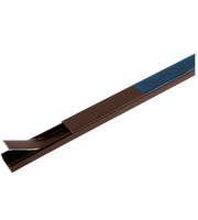 Canalit Leidingkoker kabelgoot 930030 25X13 bruin Systeem 25 1M
