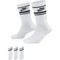 Nike Unisex Essential Crew 3-Pack Sokken - Handbalkleding - Handbalsokken - White/Black - maat 46-50 - thumbnail