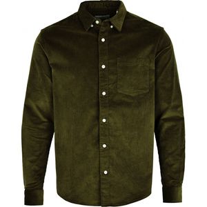 rib overhemd heren