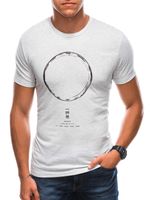 Heren t-shirt S1729 - lichtgrijs, maat XXL - thumbnail