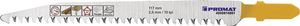 Promat Decoupeerzaagblad | totale lengte 117 mm | tandverdeling 2,5 mm | HCS | 5 stuks / kaart - 4000814661 - 4000814661