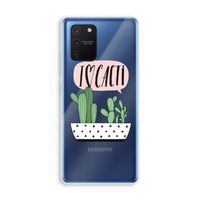 I love cacti: Samsung Galaxy Note 10 Lite Transparant Hoesje