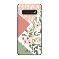 Sweet heaven geometrics: Samsung Galaxy S10 4G Volledig Geprint Hoesje