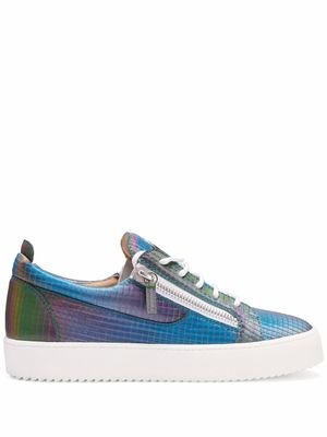 Giuseppe Zanotti baskets Frankie - Bleu