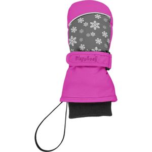 Playshoes wanten sneeuwvlokken fuchsia Maat