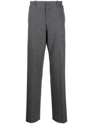 Lanvin pantalon droit à taille haute - Gris