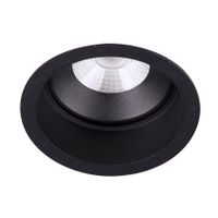 BR6020 LED-inbouwspot verdiept 6,5W 2700K/DTW IP44 Dimbaar Zwart