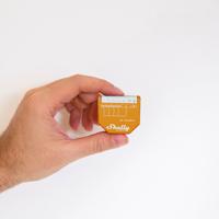 Shelly Qubino Wave i4 Slimme schakelaar Oranje - thumbnail