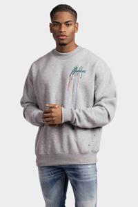 Malelions Painter Sweater Heren Grijs - Maat XS - Kleur: Grijs | Soccerfanshop