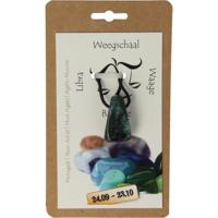 Steengoed Sterrenbeeldsteen hanger weegschaal 1 Stuks