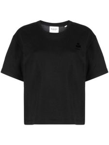 MARANT ÉTOILE t-shirt à logo imprimé - Noir