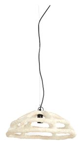 Light & Living Hanglamp 'Porila' Papier-maché, 52cm, kleur Crème