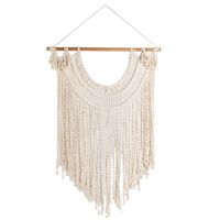 Handgemaakte Macramé Hanger Creme (95 cm)