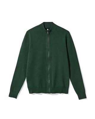 HEMA Herenvest Milan donkergroen (donkergroen)