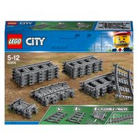 LEGO City 60205 rechte en gebogen rails