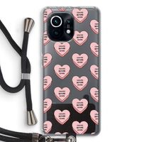 Chicks before dicks: Xiaomi Mi 11 Transparant Hoesje met koord