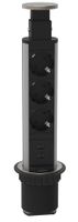 Schutte E1 inschuifbare stekkerdoos | 3-voudig stopcontact en 2 x USB 3073