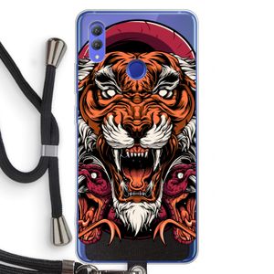 Tiger and Rattlesnakes: Honor Note 10 Transparant Hoesje met koord