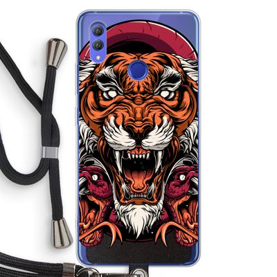 Tiger and Rattlesnakes: Honor Note 10 Transparant Hoesje met koord