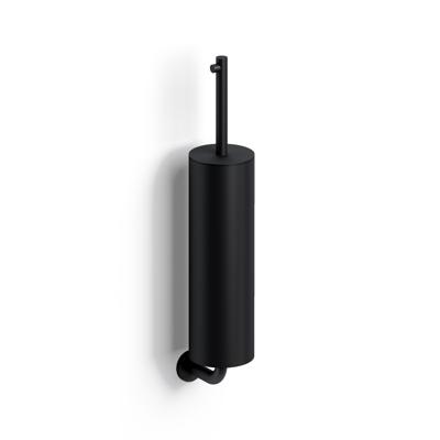Kaldur toiletborstelgarnituur, wandmodel, mat zwart