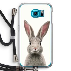 Daisy: Samsung Galaxy S6 Transparant Hoesje met koord
