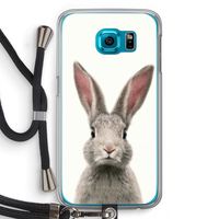 Daisy: Samsung Galaxy S6 Transparant Hoesje met koord