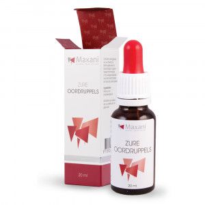 Maxani Zure Oordruppels voor de hond 2 x 20 ml