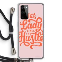 Hustle Lady: OnePlus 9 Pro Transparant Hoesje met koord