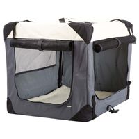 Honden-transportbox Journey, grijs-beige, Maat: 81x58x58 cm