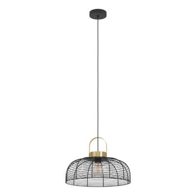 Eglo DraadlampRoundham Ø 45cm - zwart met goud - 43964