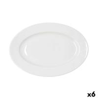 Snackdienblad Bidasoa Serenity Hydrozero Wit Ø 30 cm (6 Stuks)