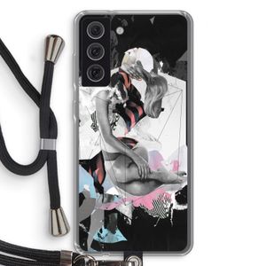 Camouflage de sommeil: Samsung Galaxy S21 FE Transparant Hoesje met koord