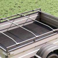 geschikt voor vlak tarpaulin beugel 4 pcs Zilver 130-210 cm geschikt voor vlak tarpaulin beugel 4 pcs Zilver 130-210 cm