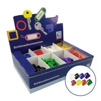 Basi 8550-9000 Sleutelclip 8-kleurig 200 stuk(s) Basi 8550-9000 Sleutelclip 8-kleurig 200 stuk(s)
